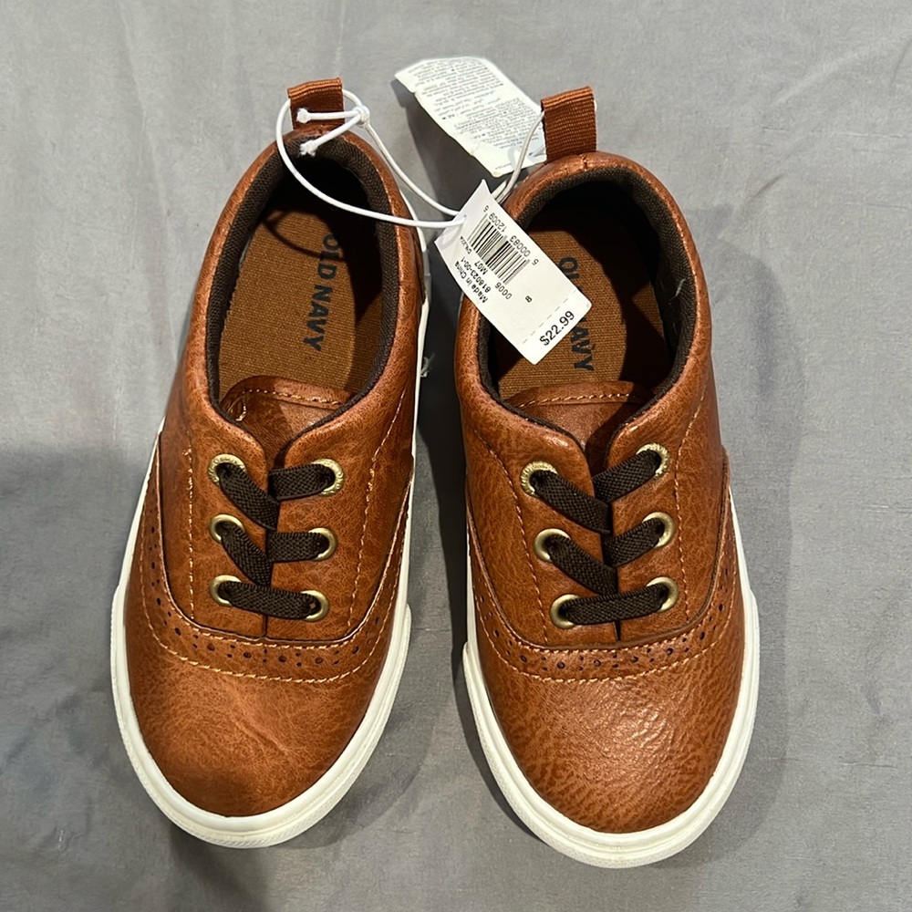 Toddler Nee Shoes Brown Size 9